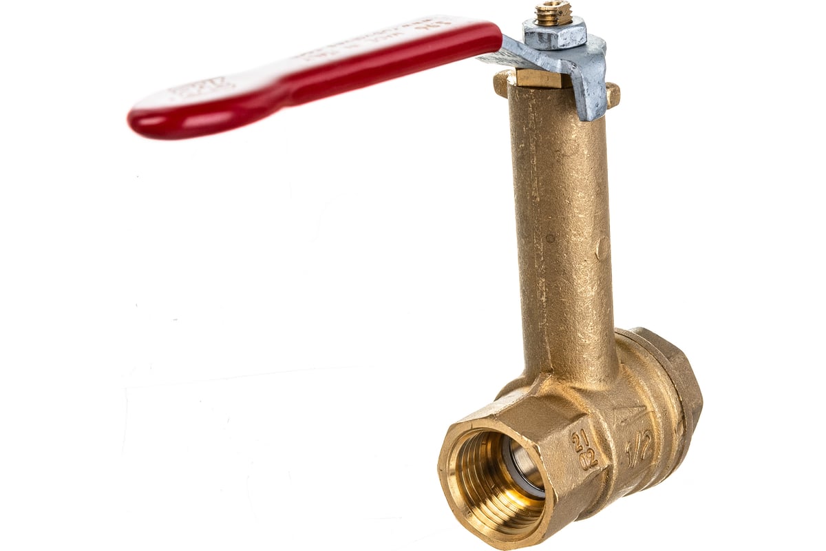Шаровой кран с удлиненным штоком RUB 1/2 DN15 PN30, ВР-ВР, серия MILANO S.96, ручка S96D00