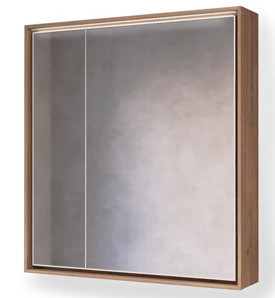 Зеркальный шкаф Raval Frame 75 см