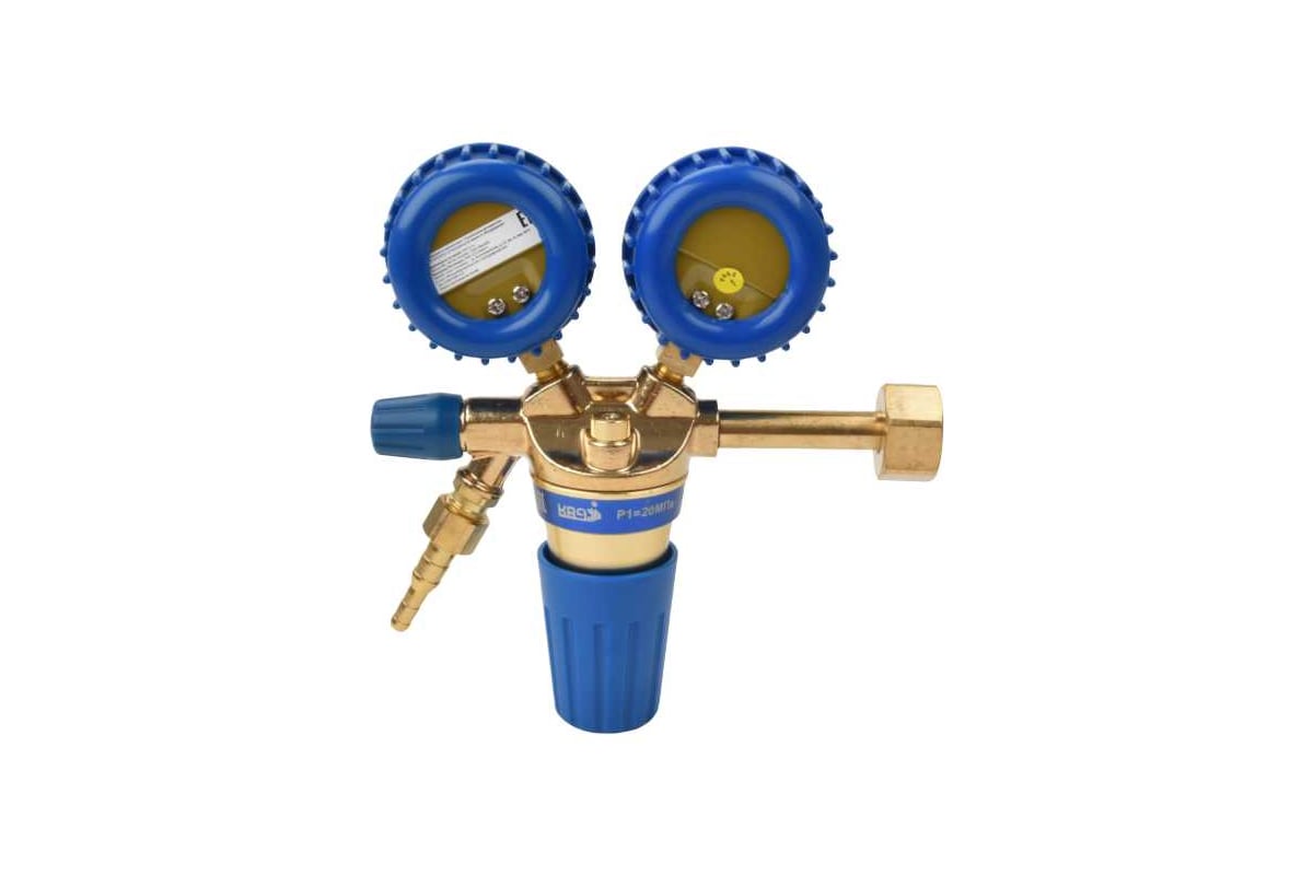 Редуктор кислородный Base Control Oxygen 20/1.25 МПа, 50 м³/ч, поверенный Krass 2117502PV