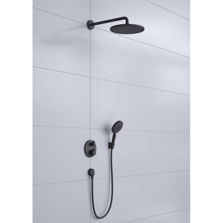 Душевой набор Hansgrohe Croma 280 27961670 Set 8в1, черный матовый