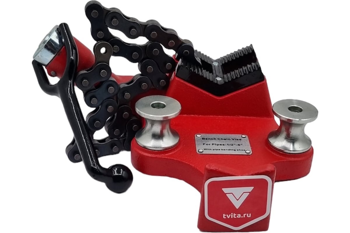 Верстачные цепные тиски TVITA 1/8-6" TT2H402