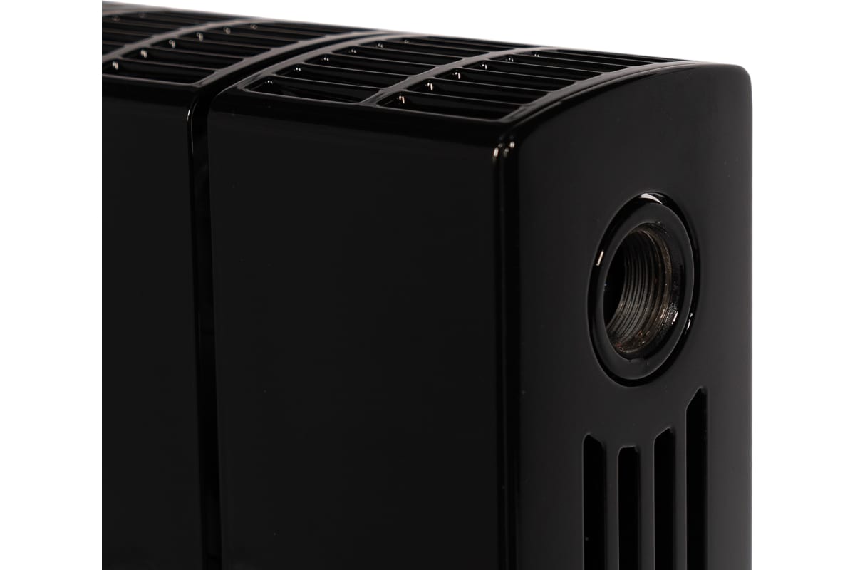 Радиатор Rifar SUPReMO 500x12 секц НП прав VR Антрацит RIFAR S500-12 VR 9005