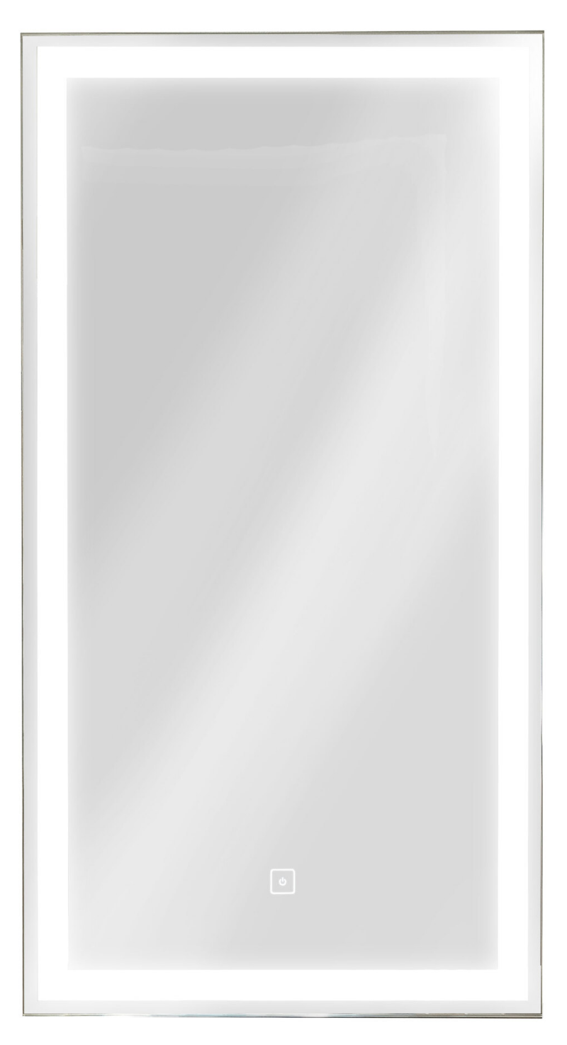 Зеркальный шкаф Континент Mirror Box LED 35x65 с подсветкой, правый МВК054
