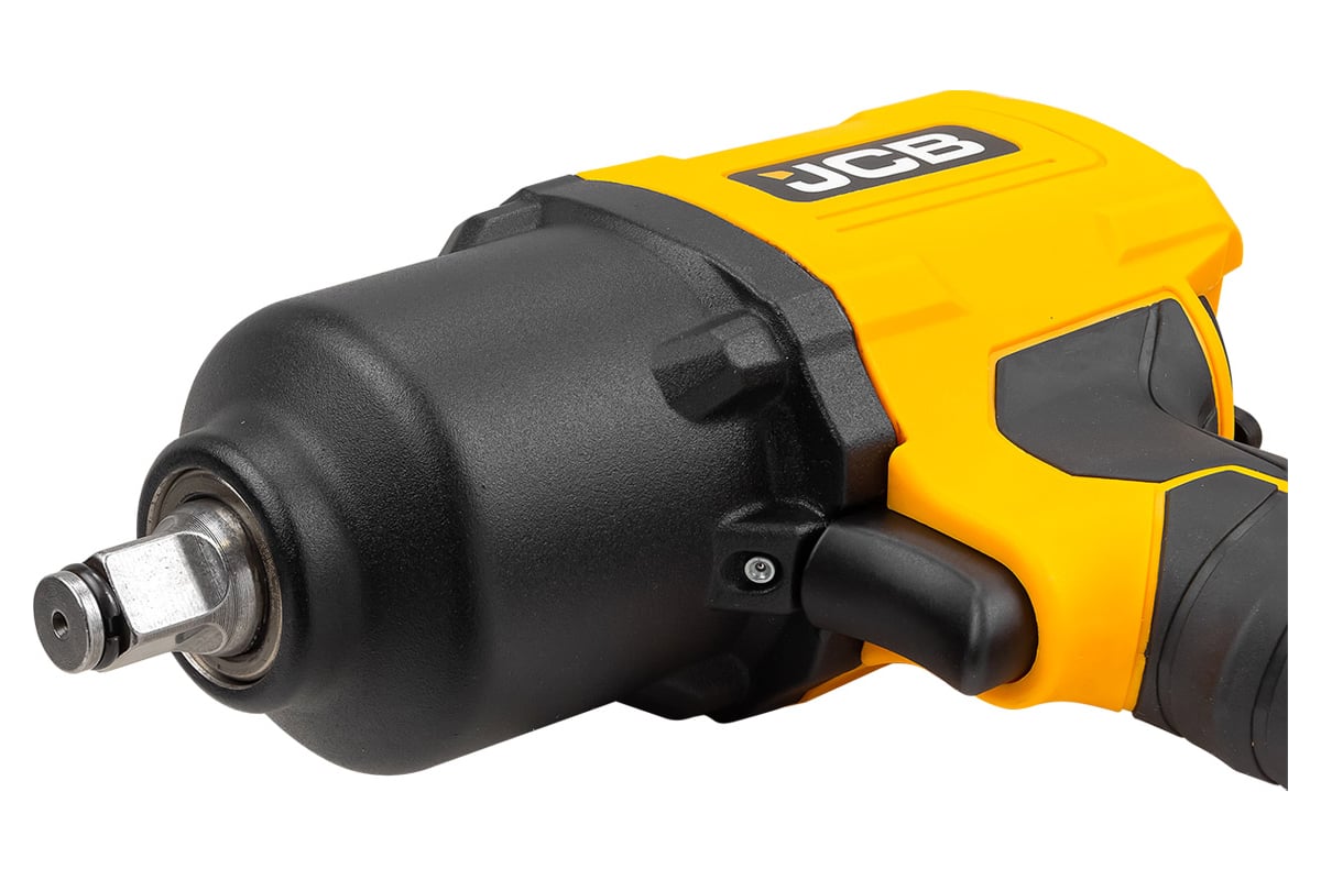 Пневмогайковерт ударный JCB "Twin Hammer" с реверсом и регулировкой усилия 1/2" JCB-RP9510(58327)