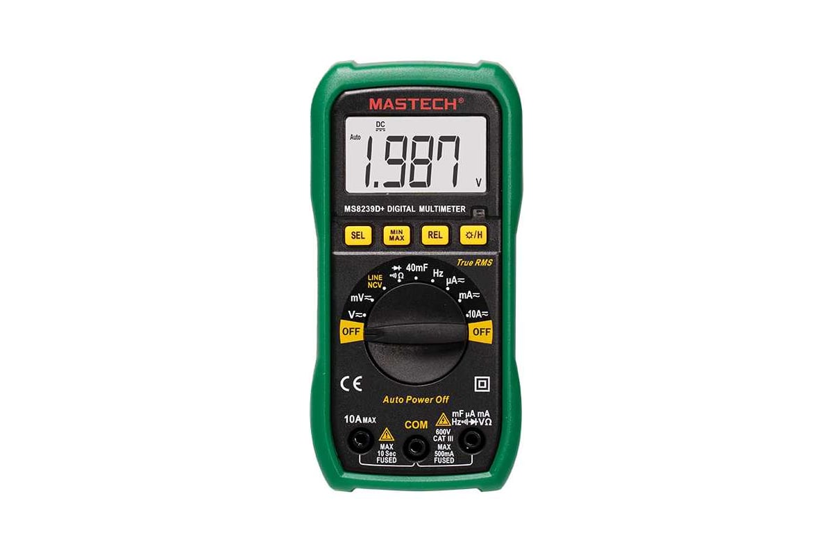 Мультиметр цифровой Mastech MS8239D+ 00-00013498