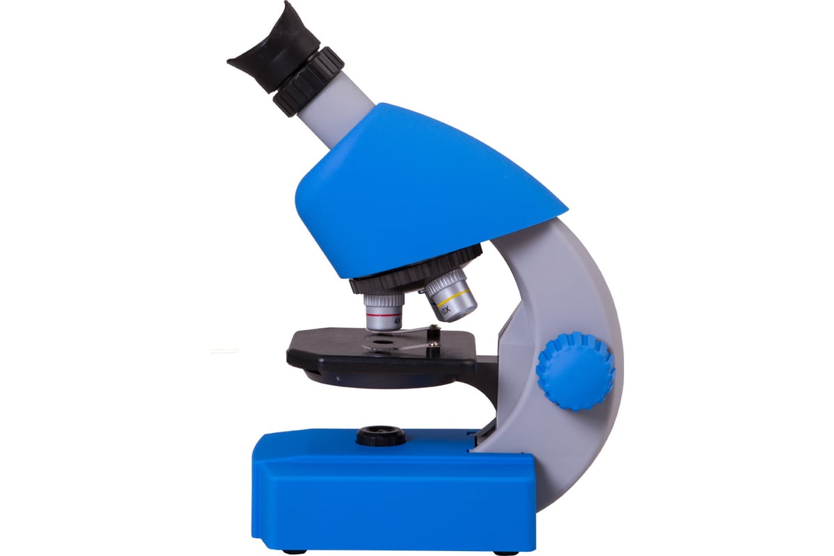 Микроскоп Bresser Junior 40x-640x, синий 70123