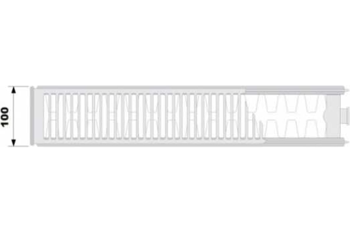 Панельный радиатор Royal Thermo COMPACT C22-300-1200 RAL9016 НС-1189795