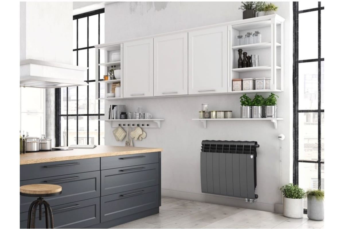 Радиатор Royal Thermo BiLiner 500 /Noir Sable VR - 12 секций НС-1196683
