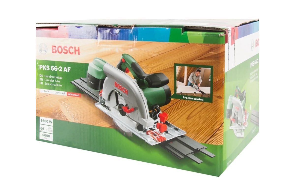 Дисковая пила Bosch PKS 66 A-2 AF 0603502004