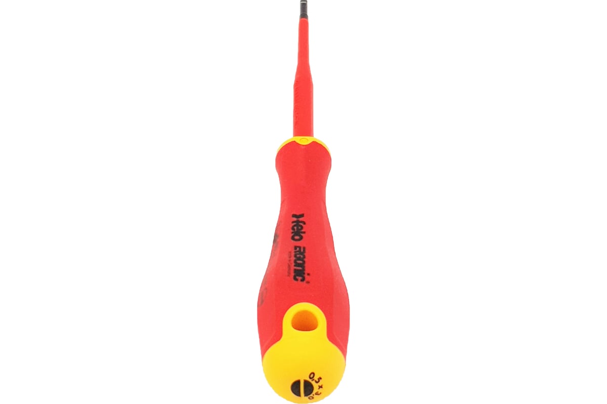 Диэлектрическая отвертка Felo SL 3,0х0,5, E-Slim Ergonic 41393090