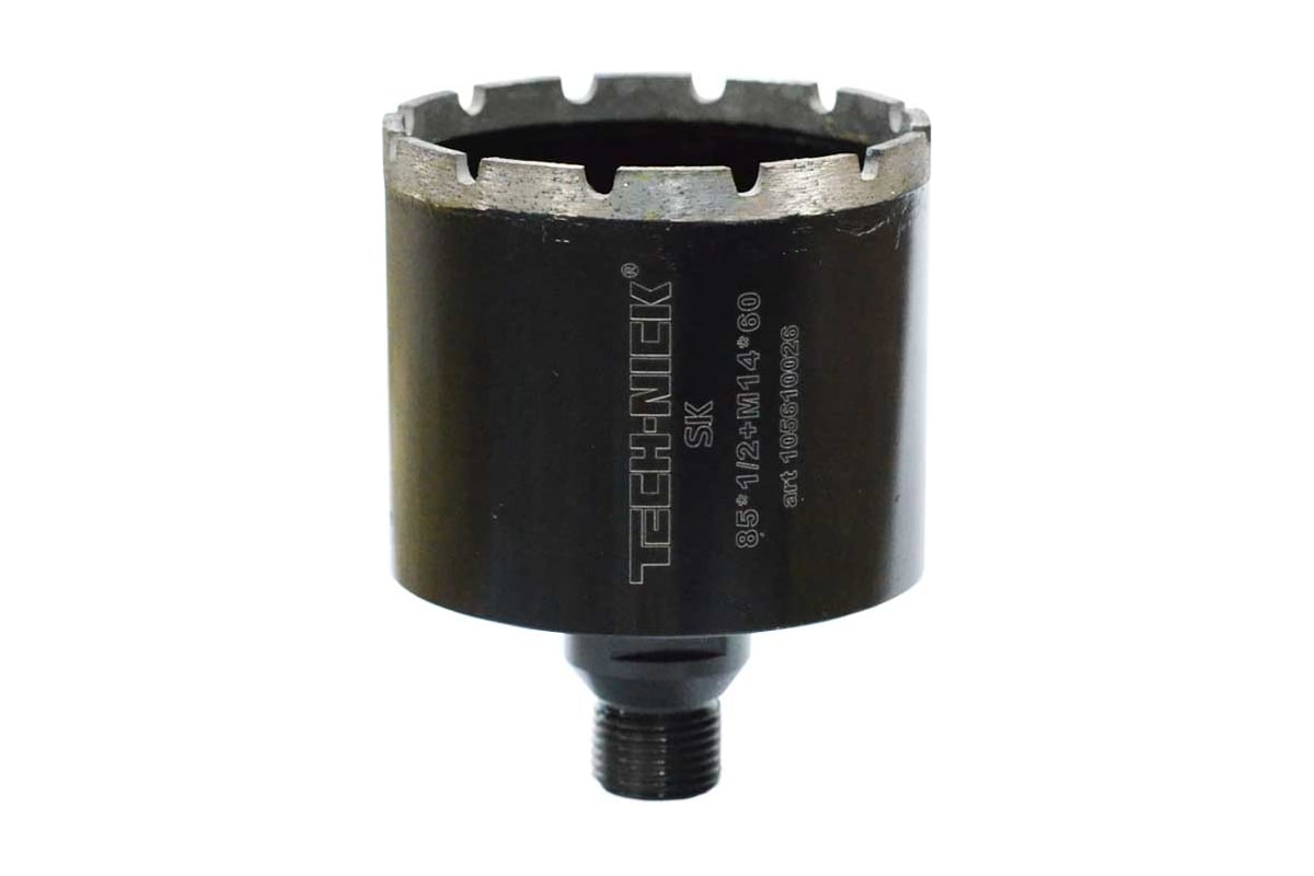 Коронка алмазная, спекание 85х60 мм, 1/2/M14 SK TECH-NICK 105610026