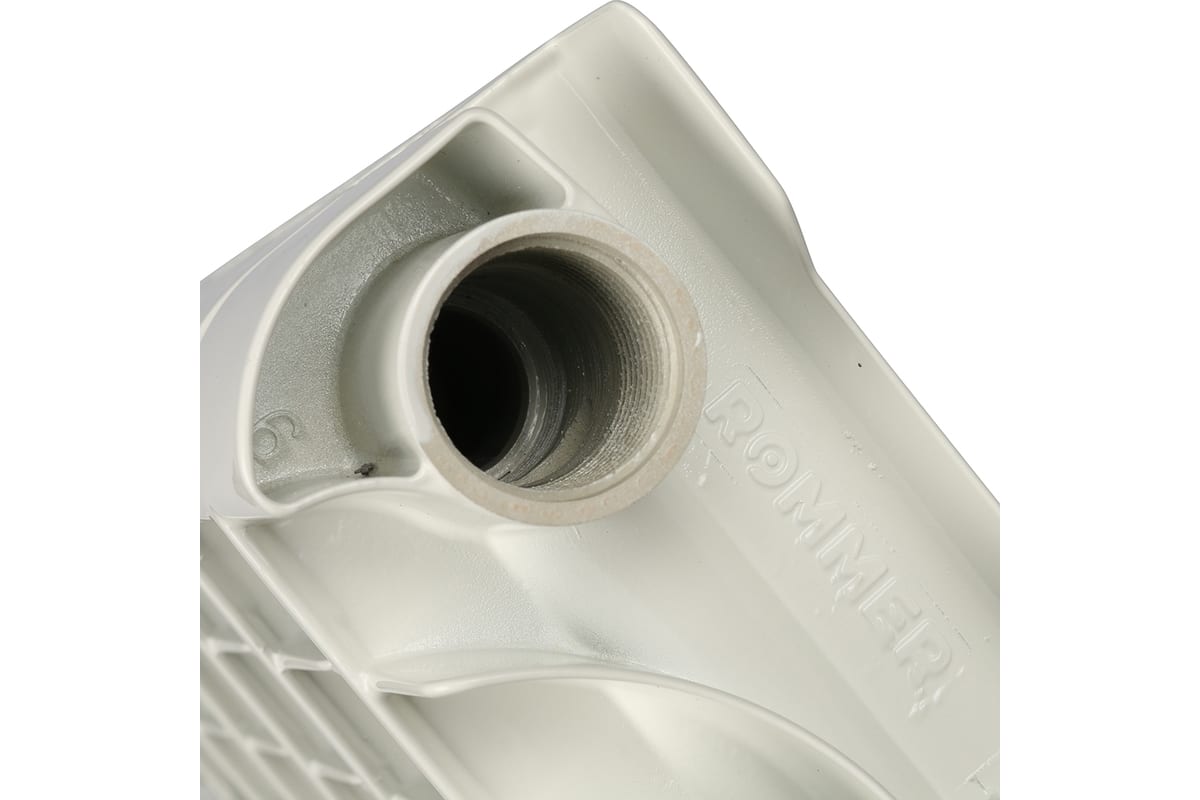 Алюминиевый радиатор Rommer Profi 500 AL500-80-80-100 10 секций RAL9016 82485