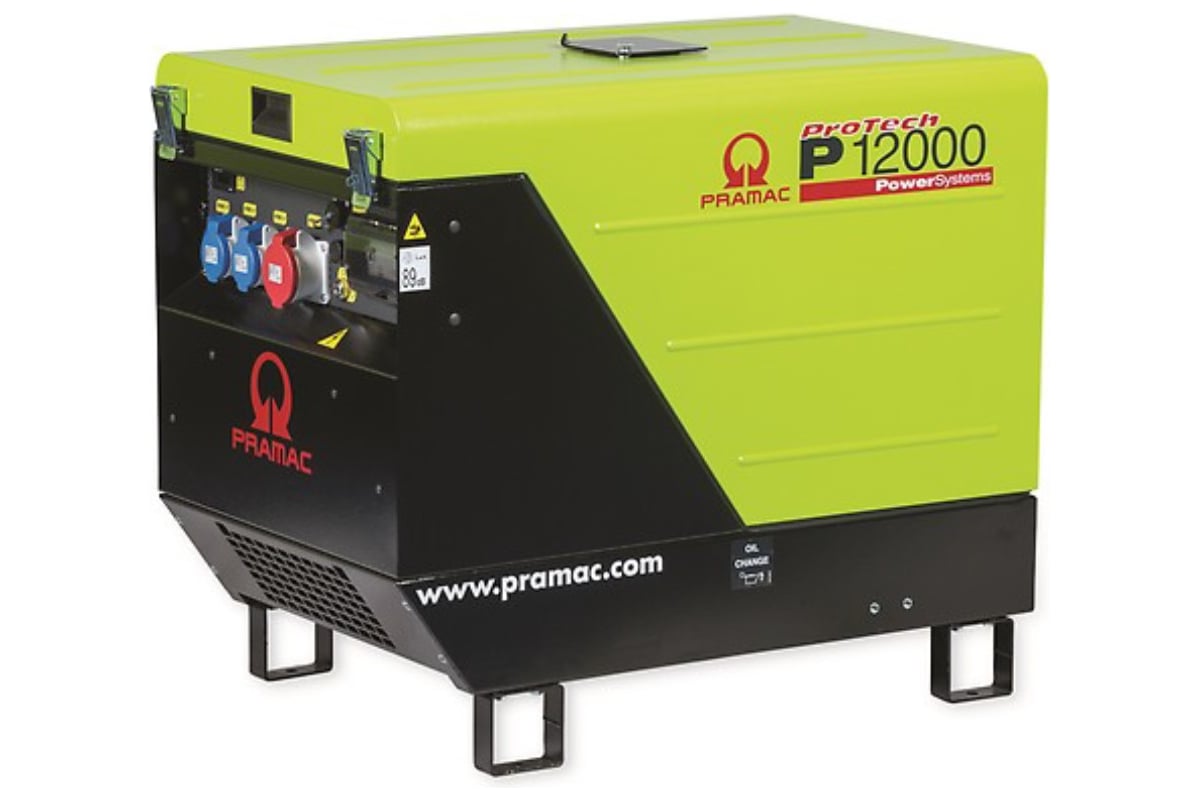 Электрогенераторная установка Pramac P12000+AVR+CONN+DPP 400/230В PF123THBY03