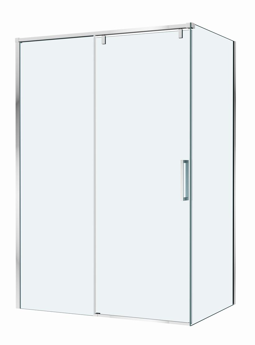 Душевой уголок BelBagno SOFT_CLOSE-1-AH-1-130/80-C-Cr 130x80 прозрачный, хром Душевой уголок BelBagno SOFT_CLOSE-1-AH-1-130/80-C-Cr 130x80 прозрачный, хром