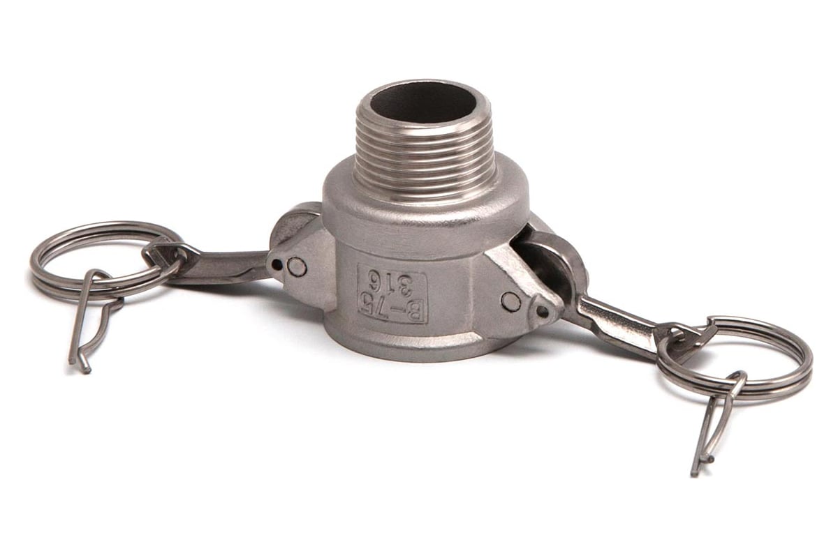 Камлок из нержавеющей стали HIMPT B-075 3/4" (20 мм) 00028010287