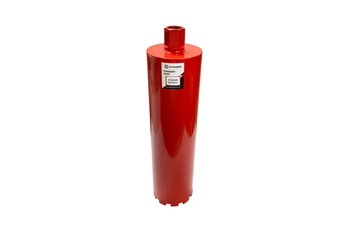 Коронка алмазная Standart Roof (132х450 мм; 1 1/4") REDDIAMOND 1129022