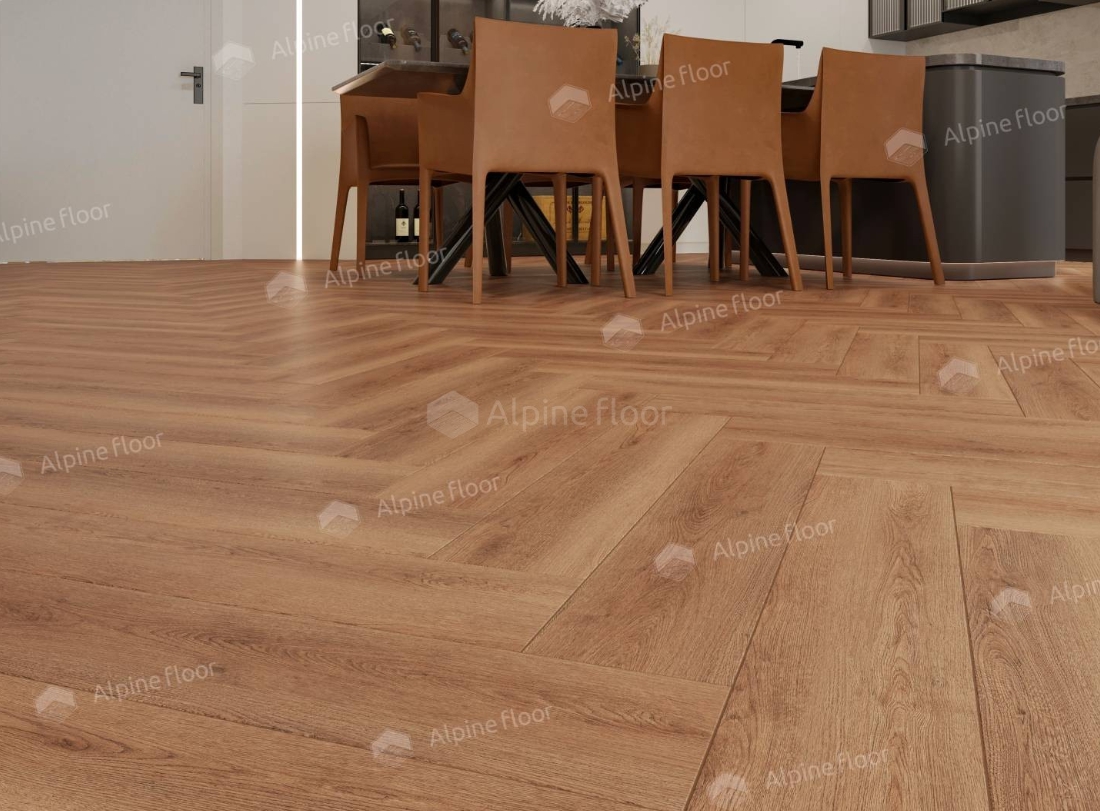 SPC ламинат Alpine Floor Parquet Light Дуб Капелла 600x125x4 мм, ECO 13-31B