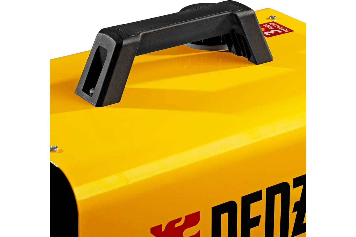 Дизельная тепловая портативная пушка Denzel flame-5, 5 кВт, 300 м3/ч, непрямой нагрев, цифровой термостат 96495