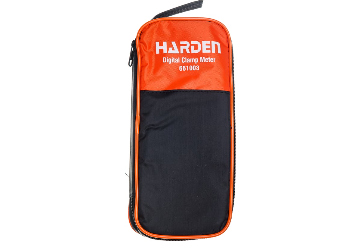 Цифровой мультиметр с токовыми клещами Harden охват губок 65 мм 661003