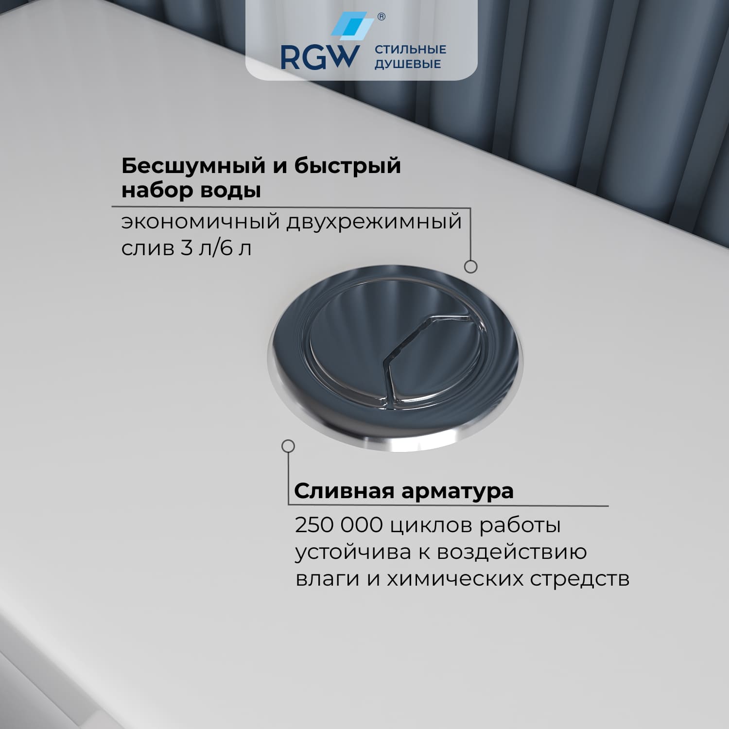 Унитаз-компакт RGW SW-03 безободковый, с микролифтом 67420103-01