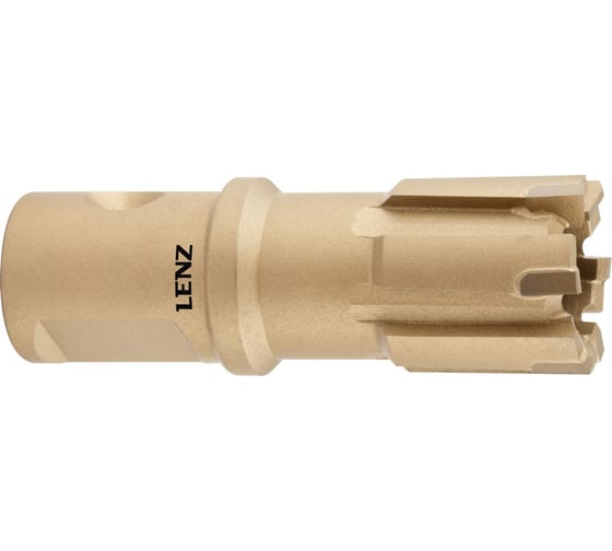 Сверло корончатое рельсовое LENZ 34x30мм, TCT, Weldon 19 LZRS-034