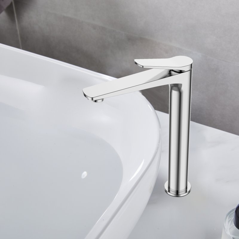 Смеситель для раковины BelBagno UNIQUE-LMC-CRM-W0 хром