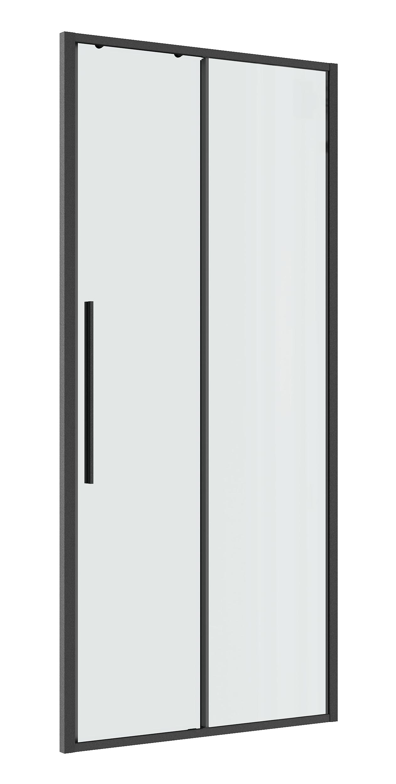 Душевая дверь Niagara Nova 110x195 прозрачное, графит NG-34-11AGR