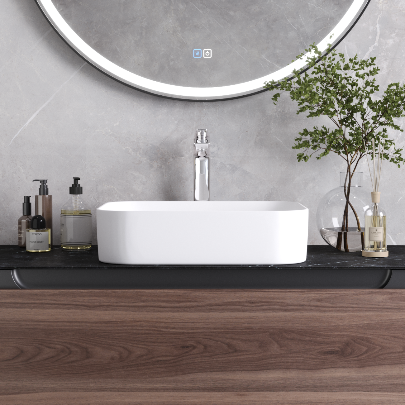 Раковина Cezares CZR-6450 45.5 см белый