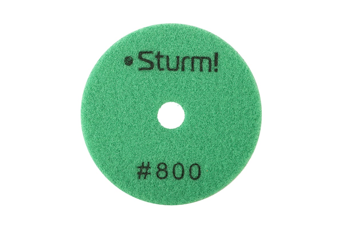 Круги шлифовальные гибкие Sturm ! 9012-D100-800