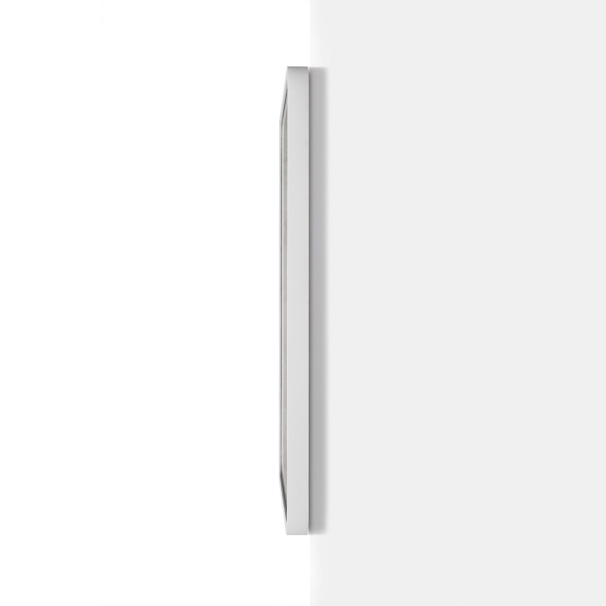 Зеркало Art&Max Genova 100x80 с подсветкой, белый матовый AM-Gen-1000-800-DS-F-White