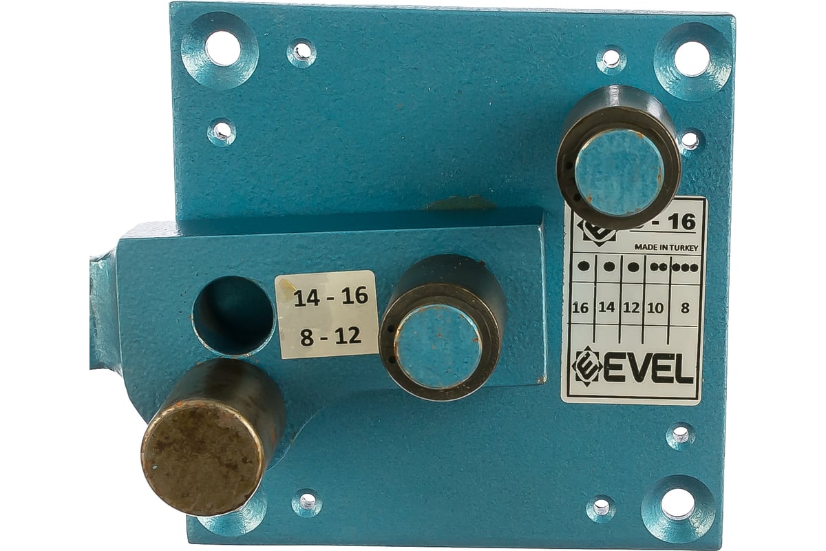 Универсальный аппарат для сгибания арматуры Evel ETRIE 8-16мм 51001010001