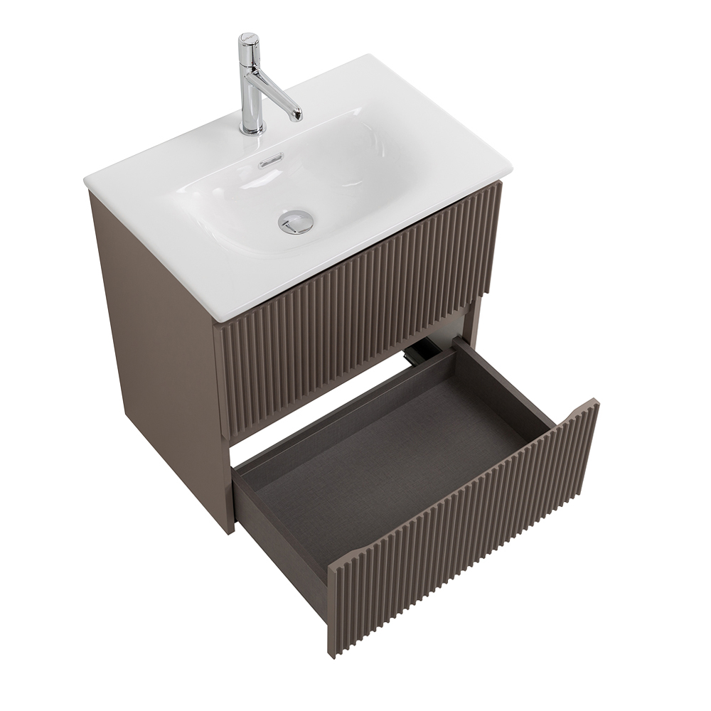 Мебель для ванной BelBagno Uno-Mini 50 см Бежевый матовый