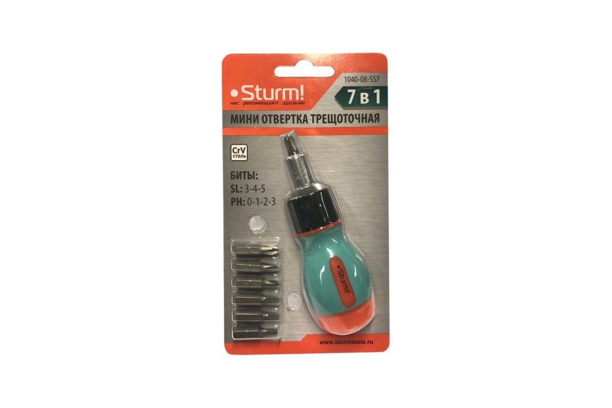 Набор отверток Sturm 1040-08-SS7