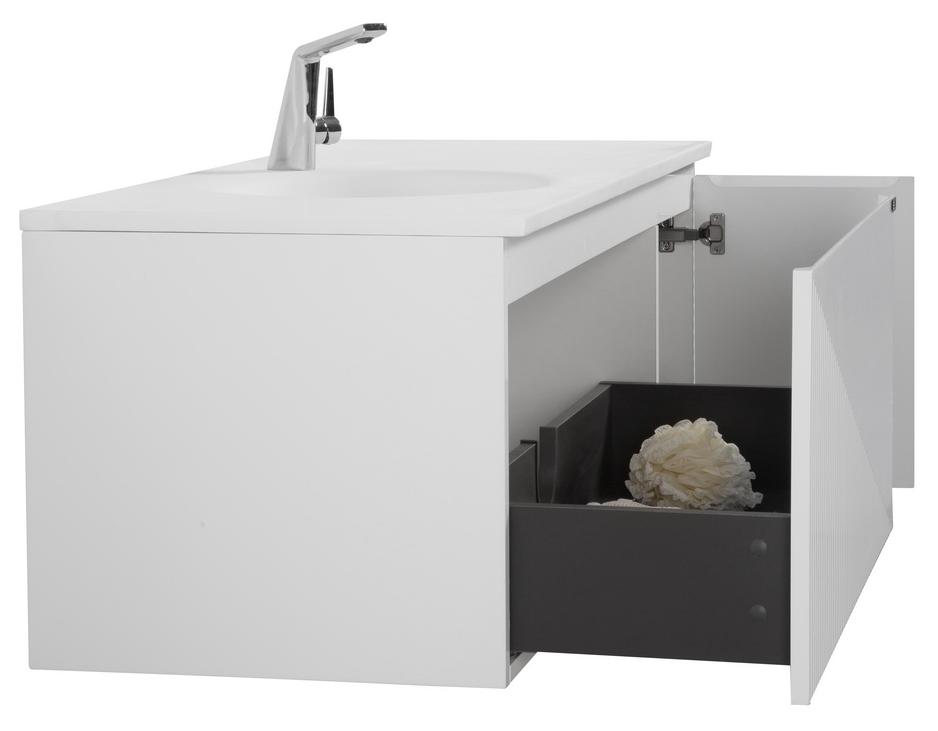 Мебель для ванной Black&White Universe U918.1200 120 см белый