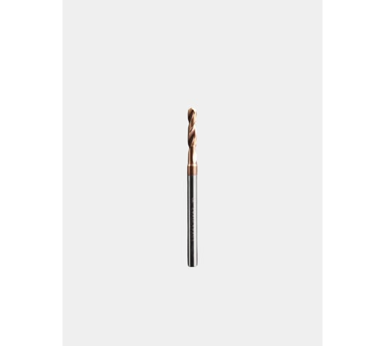 Сверло твердосплавное ц/х РОСИНСТРУМЕНТ 3.5x4х20x62 3D без подачи СОЖ TiSiN 335042062