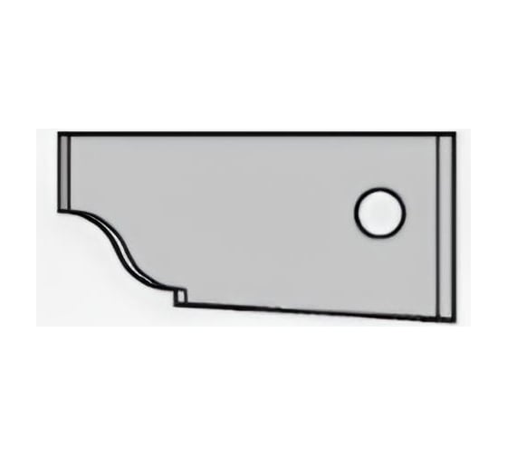 Нож для фрезы твердый сплав Profile 35x2.17x2 мм Dimar 3108311