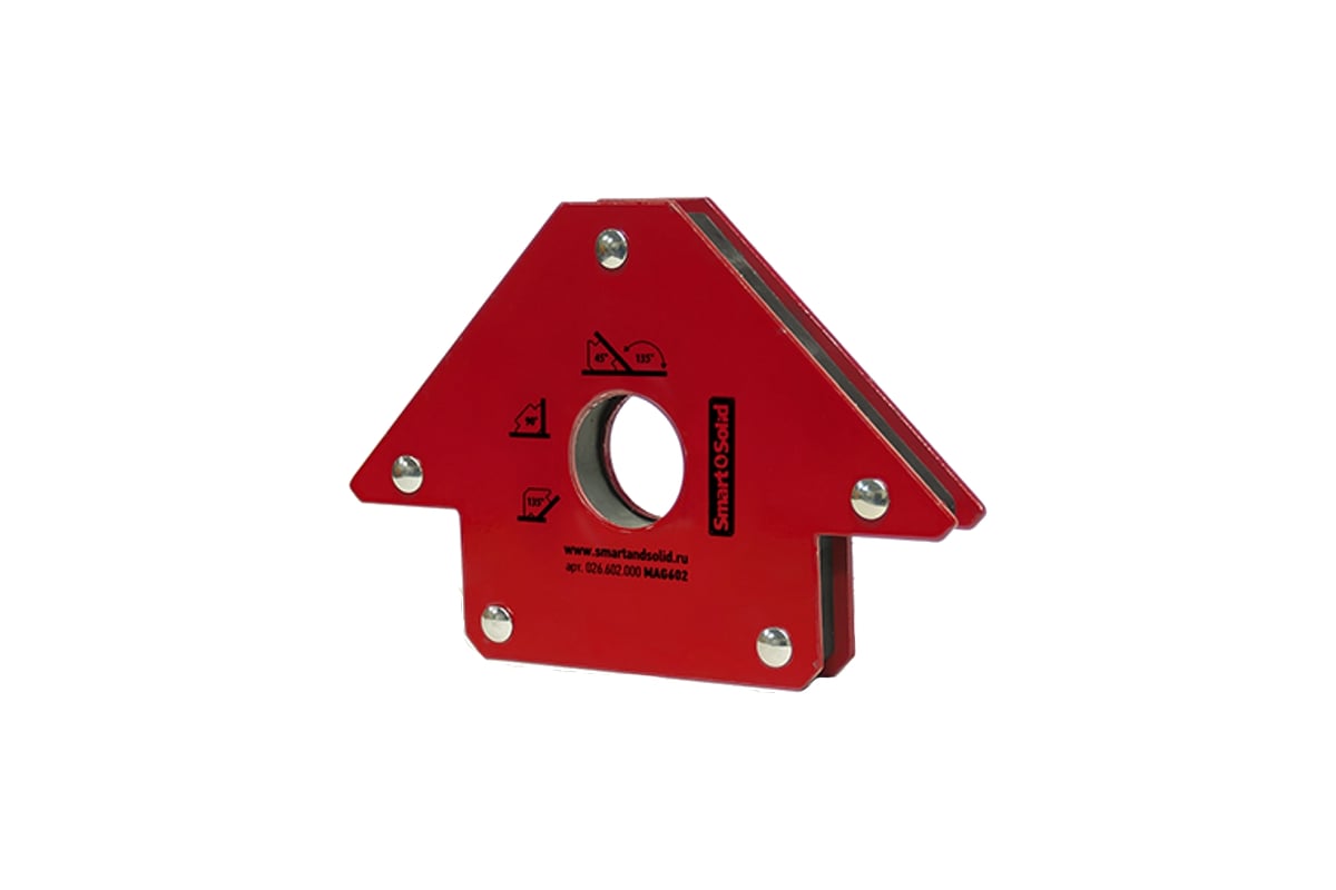 Угольник магнитный Smart&Solid MAG602 для сварки