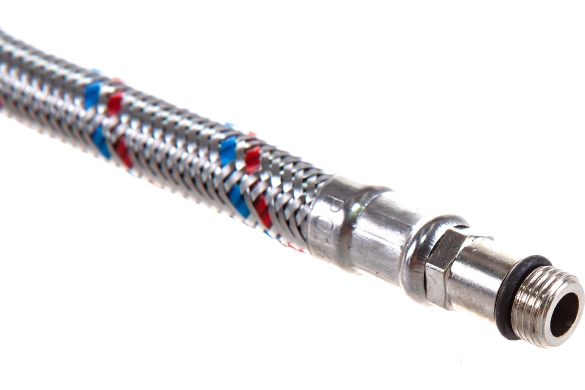 Подводка СТМ для смесителя, сталь, 1/2xM10x 50 см, пара CWFHS050
