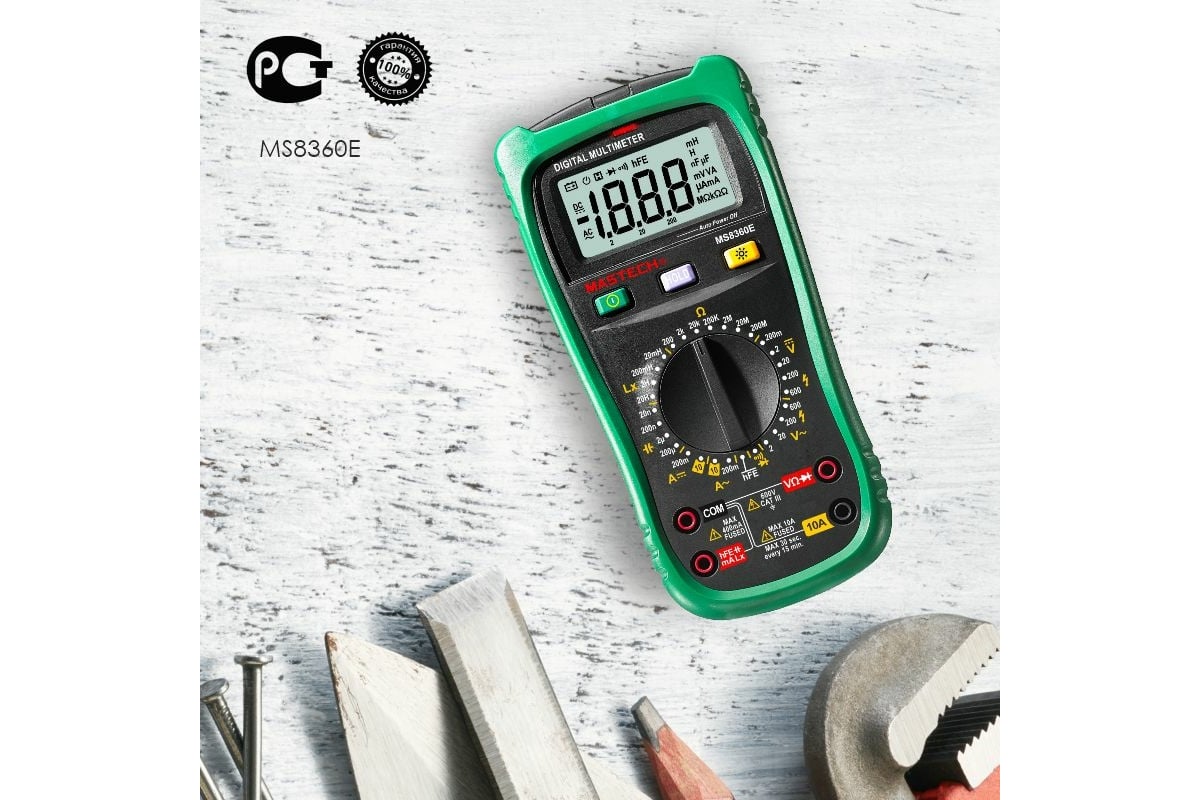 Измеритель емкости и индуктивности Mastech MS8360E 13-2028