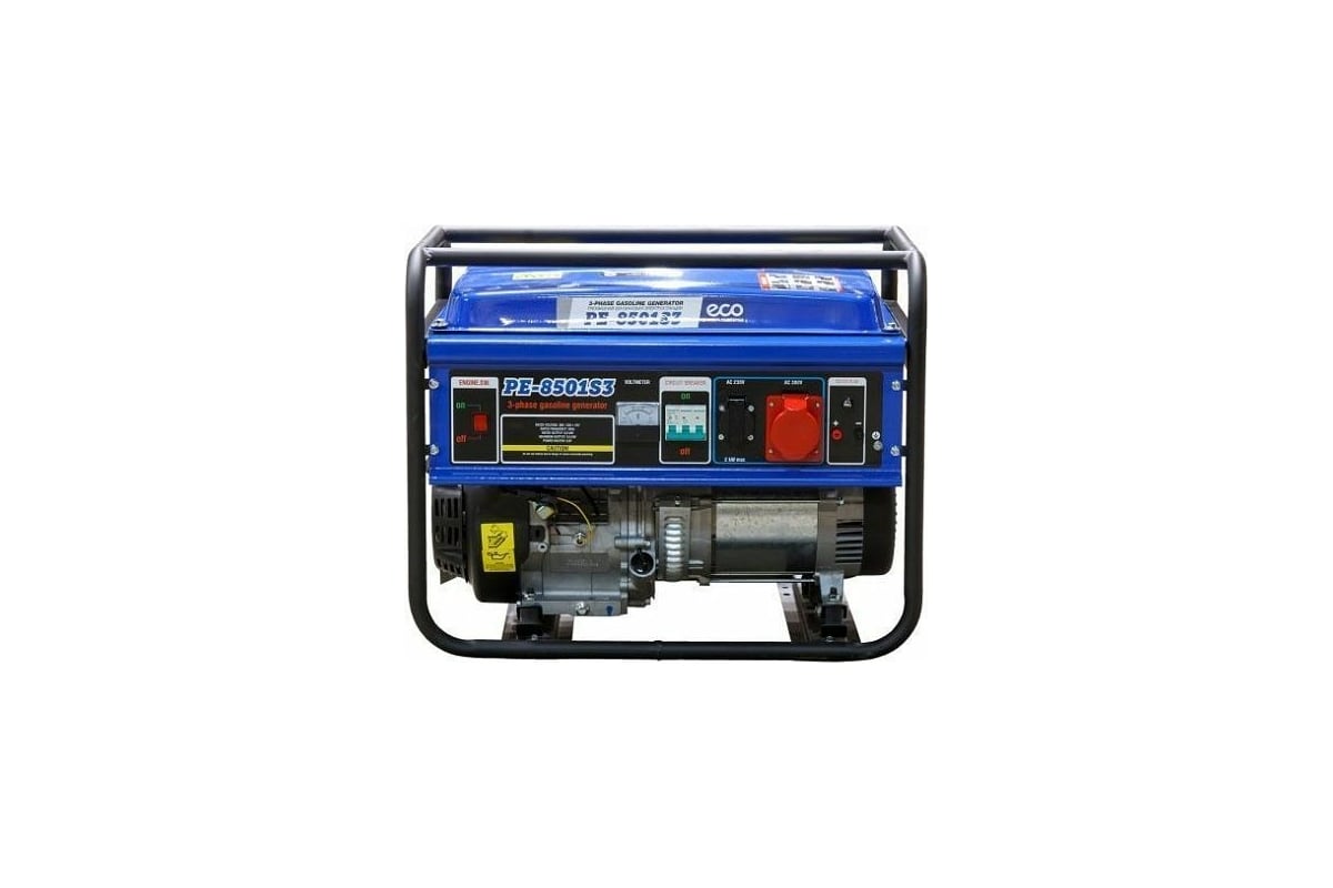 Бензиновый генератор Eco PE-8501S3