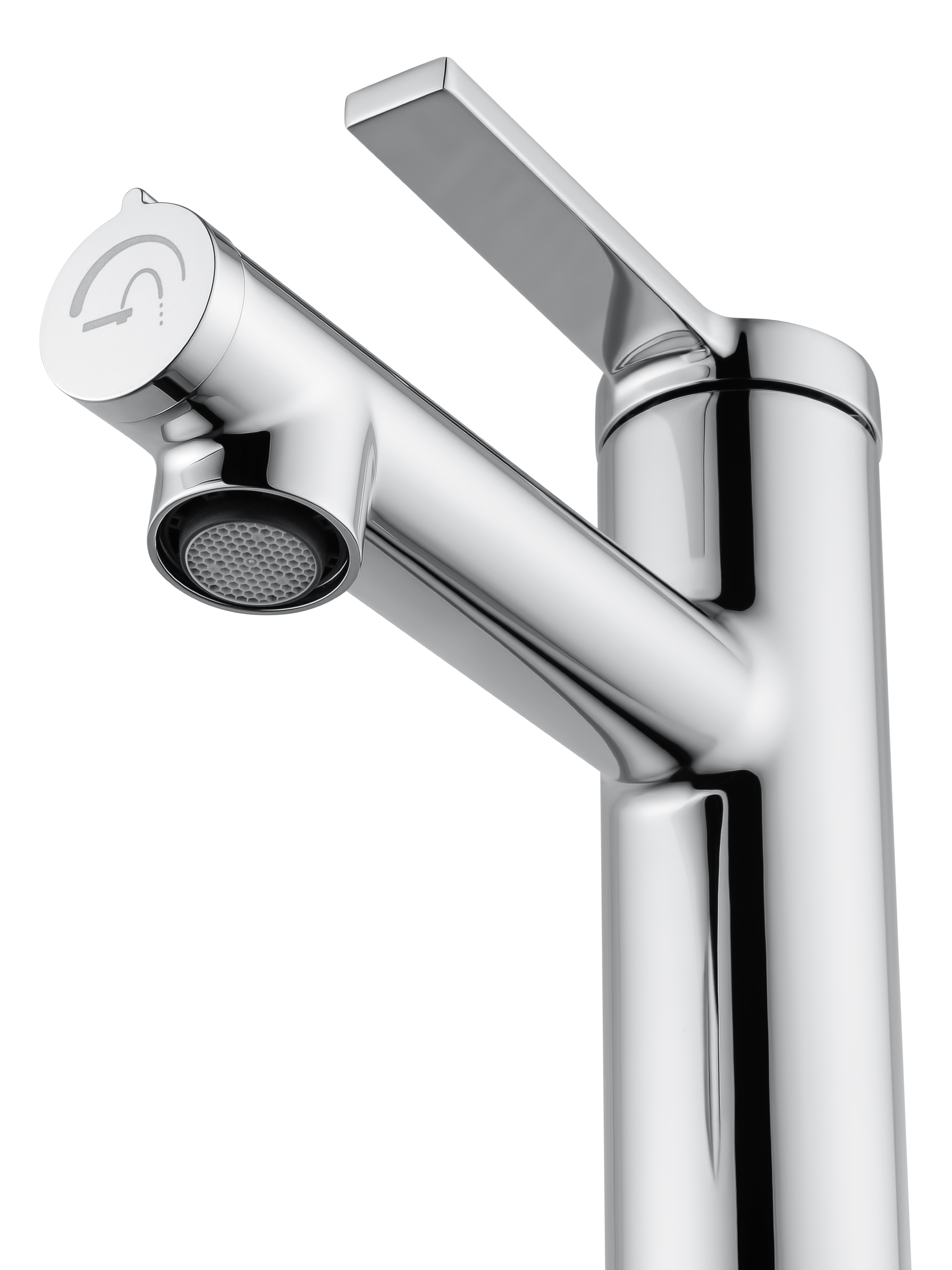 Смеситель для раковины Wonzon&Woghand WW-H1017-CR функция полоскания, хром