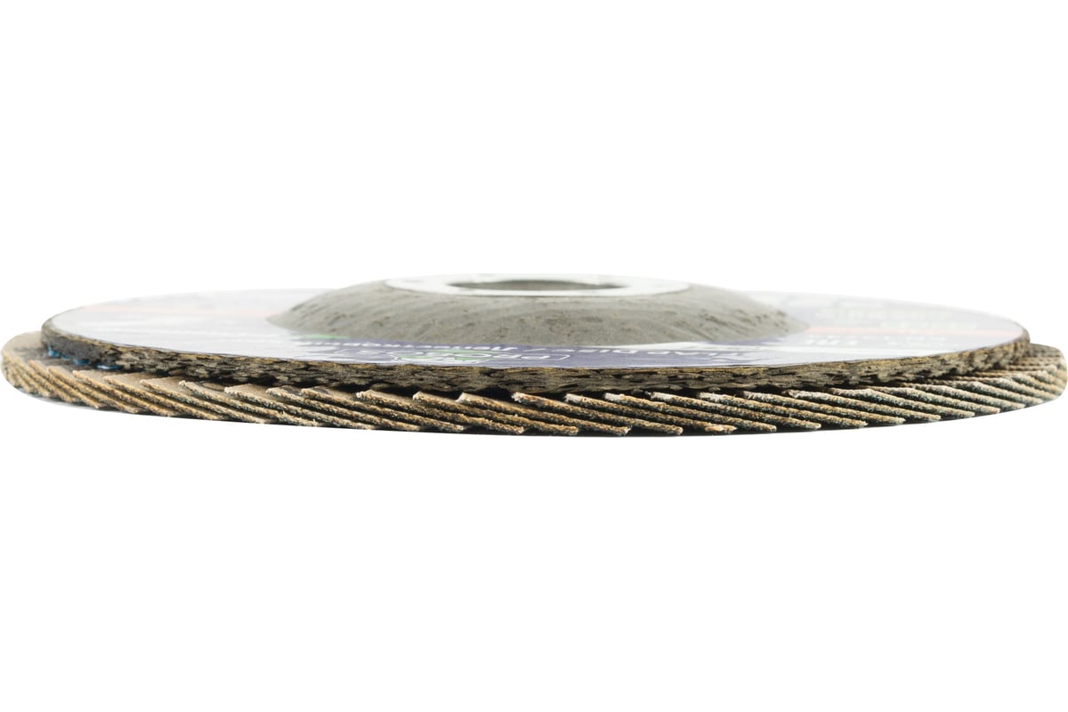 Круг лепестковый торцевой шлифовальный Forming ZF577 Zirconia 125х22 мм, P80 PROBOS 57764857