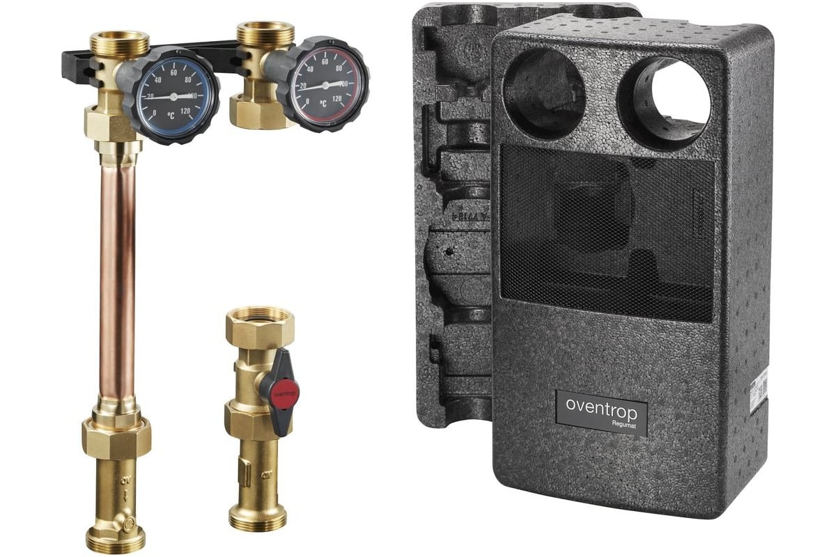 Насосная группа Oventrop Regumat S-180, прямая, DN 25 1 1/2" 1357070