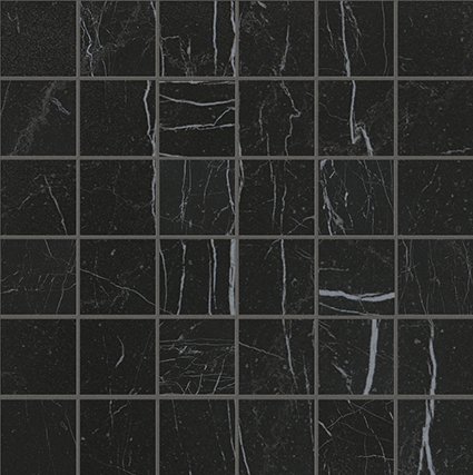 Мозаика Fap Ceramiche Roma Diamond Nero Reale Gres Macromosaico 30x30 см, fNGG