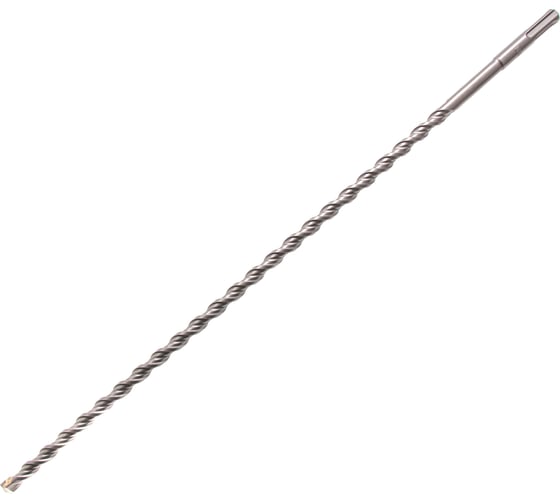 Бур по бетону, двойная спираль, Cobalt W-tip (10x460 мм; SDS PLUS) Denzel 705020