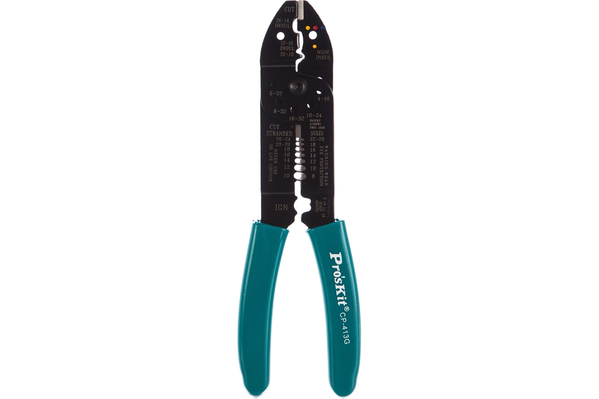 Инструмент для зачистки и обжима ProsKit CP-413G 00268397