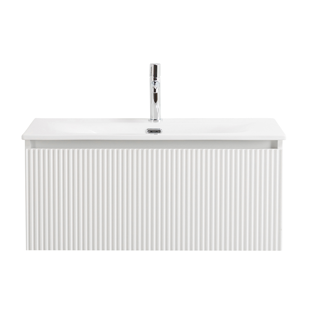 Мебель для ванной BelBagno Uno 80 см 1 ящик, Bianco Opaco