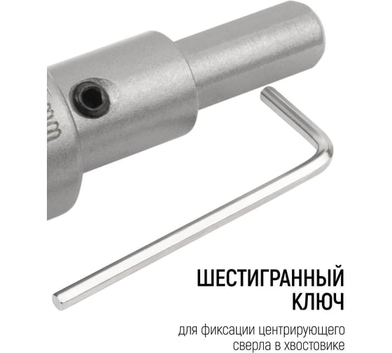 Коронка кольцевая с карбидными вставками Профи 25 мм FIT IT 36825