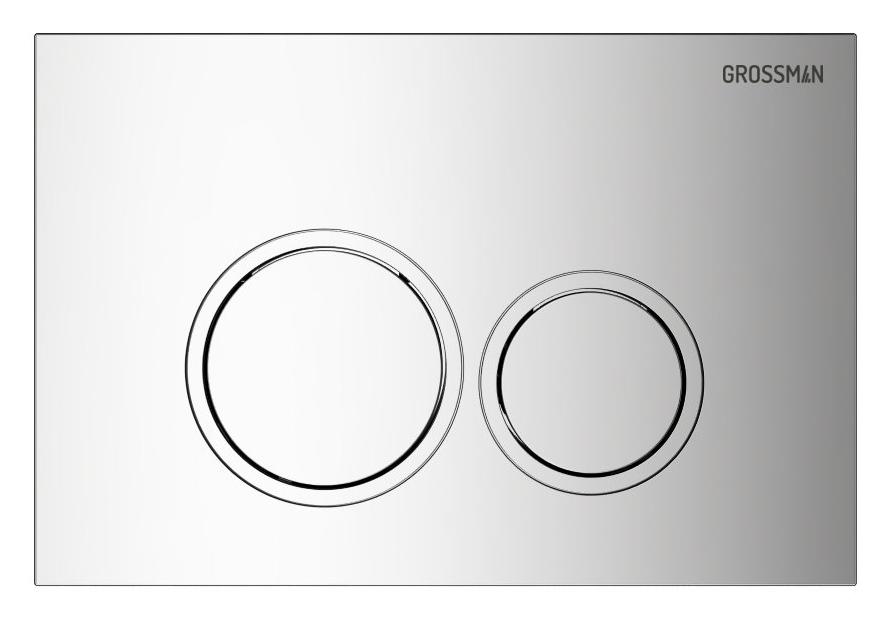 Кнопка смыва Grossman Galaxy 700.K31.01.100.100 хром глянцевый