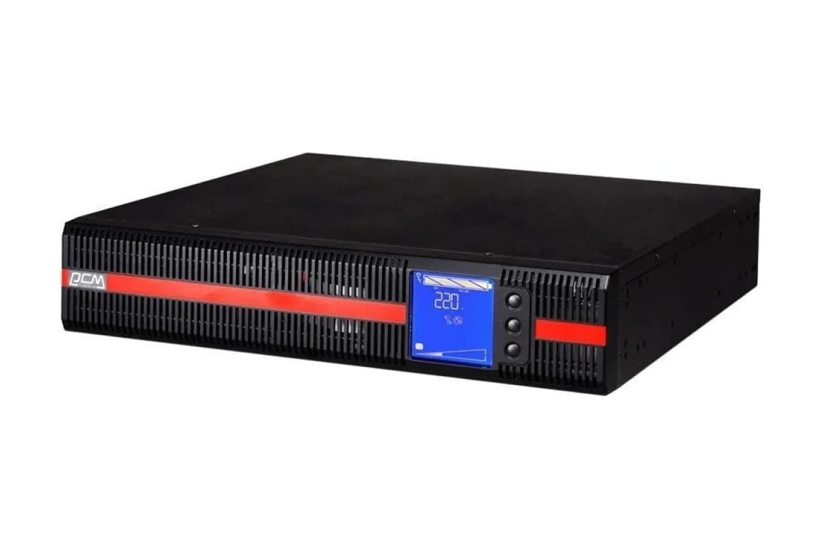 Источник бесперебойного питания Powercom MACAN, двойное преобразование онлайн, 6000 VA/6000 W MRT-6000